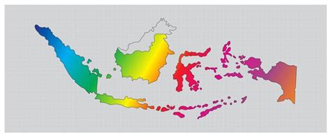 Mapa Da Indon Sia Vetor Premium