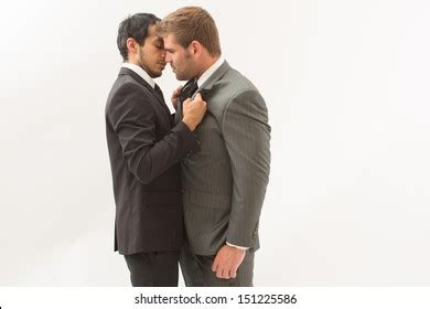 Sexy Gay Couple Suits Stock Photo 151225583 Shutterstock