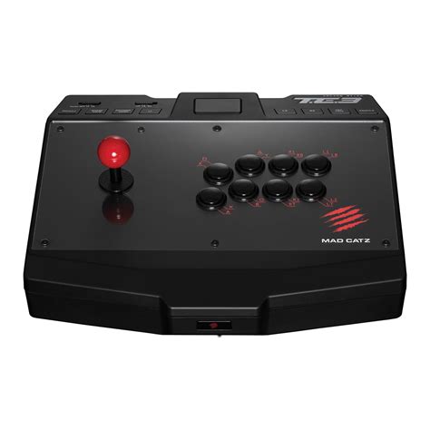 mad catz gapccainbl  te arcade fight stick black walmartcom