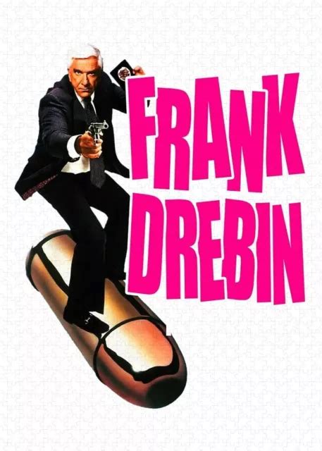 FRANK DREBIN LESLIE Nielson Naked Gun Police Squad Iron On Tee T Shirt Transfer PicClick UK