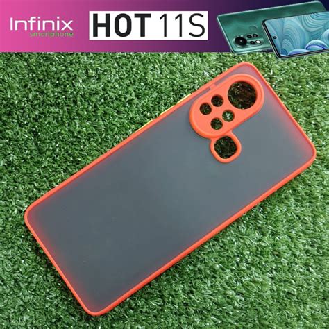 เคส ยาง TPU ขอบกนกระแทก คละส สำหรบ Infinix Hot 11S Shopee Thailand