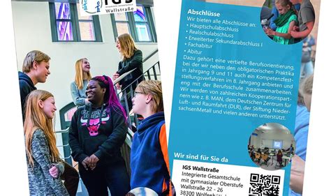 IGS Wallstraße präsentiert sich mit neuem Flyer regionalHeute de