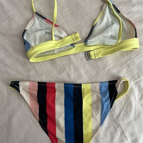 Solid And Striped Bikini Size Small Bought Online Depop