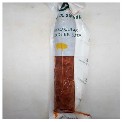 Chorizo Cular Ibérico de Bellota Dehesa de Solana Ecos de la Tierra