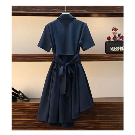 Plus Size Womens Skirt Waist Reducing Age Reducing Suit Dress Irregular Slimmer Look Cover