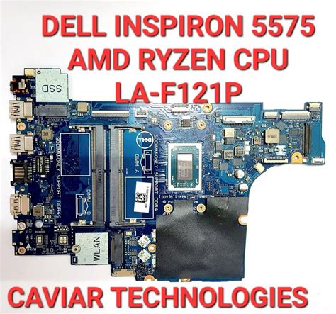 Intel Dell Inspiron Amd Ryzen R And R La F P Laptop Motherboard