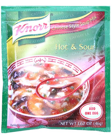 KNORR 7 Hot Sour Soup Cathay LA