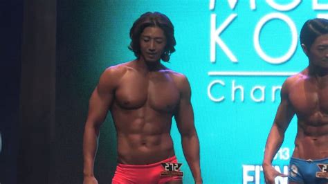 Musclemania Fitness Korea Sports Model Bikini Model Competition Body Profile Video 남자 수영복 모델 톨 2