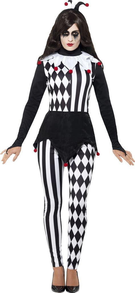 Female Jester Costume | Smiffys | Female jester costume, Clown costume