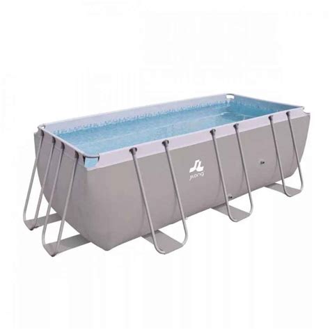 Басейн правоъгълен с тръбна конструкция 400х207х122см, с филтрация