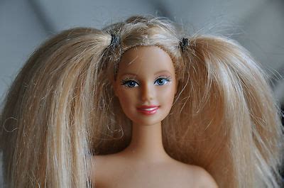 Nude Cheerleader Barbie Doll With Fully Posable Rubber Everflex Body By Mattel