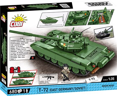 COBI T-72 East Germany/Soviet Tank | COBI Tanks — buildCOBI.com Cobi ...