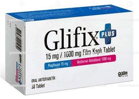 Glifix Plus Mg Film Kapli Tablet Fiyat