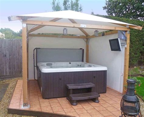 Image Result For Easy To Do Spa Enclosures Hot Tub Gazebo Hot Tub