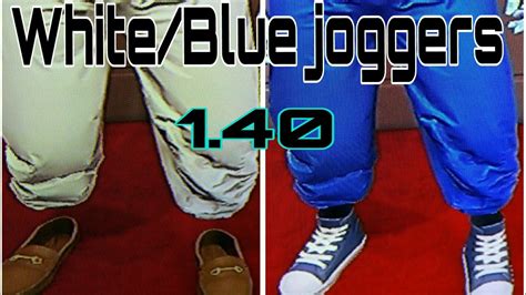 Gta Online New How To Obtain Any Coloured Joggers White Blue