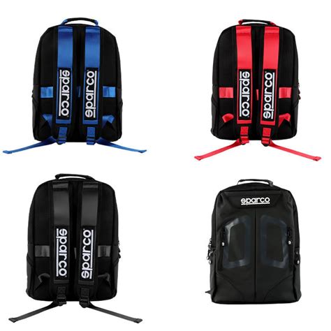 Sparco Motorsport Stage Black Rucksack 15L Capacity to Fit 15" Laptop ...