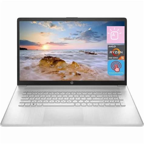 Hp 2023 Newest 17 Laptop 17 3 Hd Touchscreen Display Amd Ryzen 5 7530u Processor 16gb Ram 1t