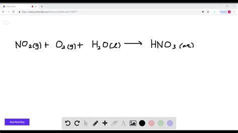 Nitric Acid Is A Component Of Acid Rain That Forms When Gaseous