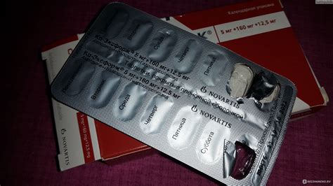 Таблетки Novartis "Ко-эксфорж" - «Эффективный препарат» | отзывы