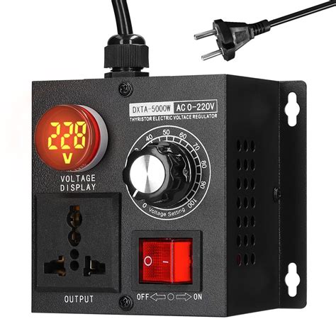 Контроллер бесступенчатого регулятора напряжения 5000 Вт, трансформатор ...