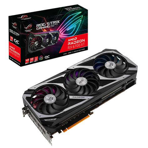 Asus Rog Strix Rx 6700 Xt O12g Gaming Scheda Video Ldlc Misericordia