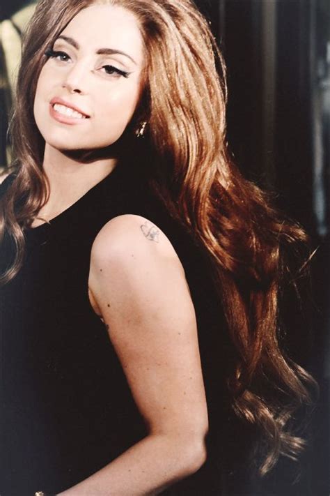 Brown Hair Gaga Lady Gaga Pretty Woman Lady