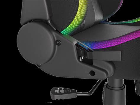 Genesis Gaming Chair Trit Rgb Black Extra Ge