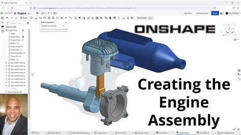 Onshape Creating The Engine Assembly YouTube