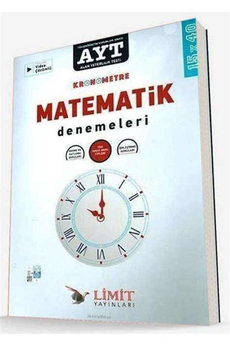 Limit Yay Nlar Ayt Kronometre Matematik X Denemeleri Limit