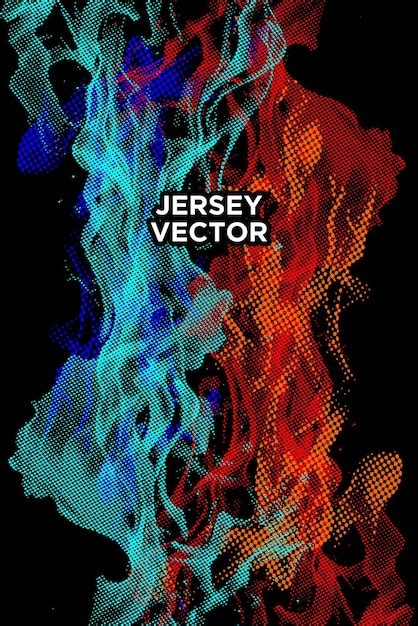 Premium Vector Vector Fire Halftone Style Background For Jersey Shirt
