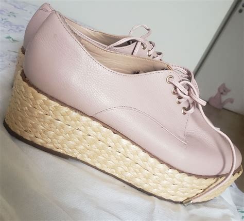 Sapato Mocassim Oksford Arezzo Nude Salto Plataforma Sapato Feminino Arezzo Usado 78291539