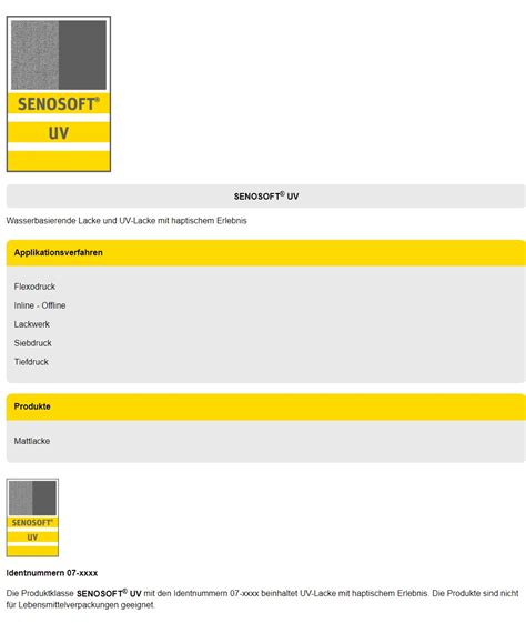 Senosoft® Produkte Stahl
