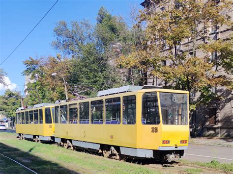 Днепр, Tatra T6A2M № 3036 — Фото — Городской электротранспорт