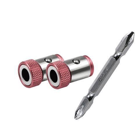 3pcs Magnetic Bit Holder Alloy Magnetic Ring Screwdriver Bit Head