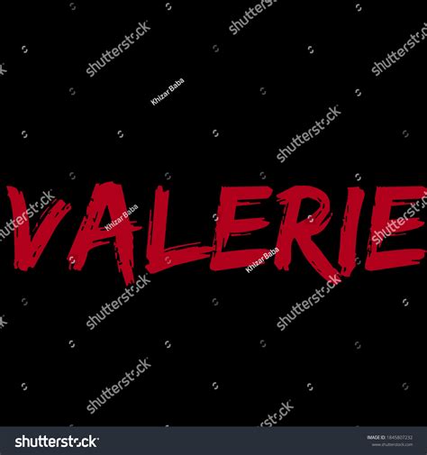 5 Afbeeldingen Voor Name Graphics Valerie Afbeeldingen Stockfoto‘s En