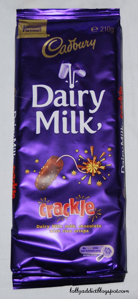 Lolly Addict Australian Confectionery Reviews Cadbury Dairy Milk Crackle