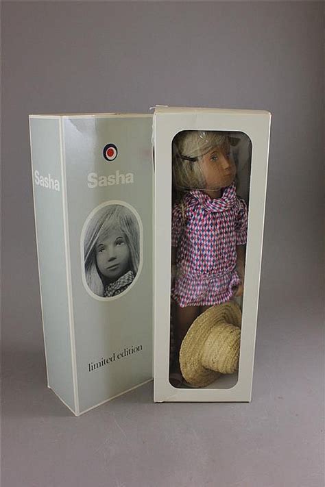 Lot Limited Edition Sasha A With Guitar Dark Blonde Hair In Original Box Doll Appears