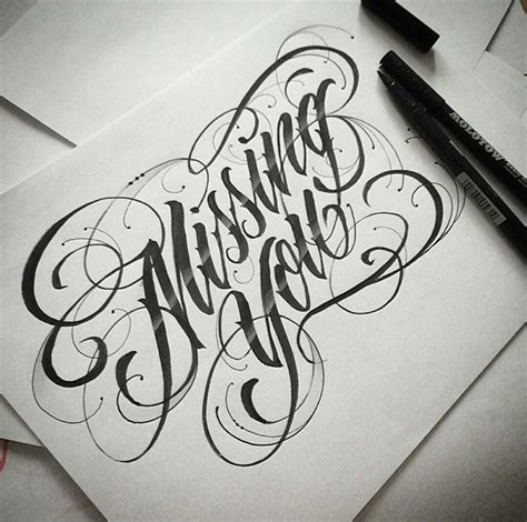 Lettering Chicano Tattoo Designs
