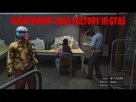 Setting Up The Counterfeit Cash Factory In Gta Youtube