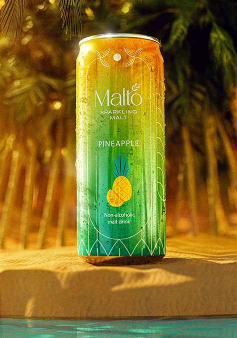 malto  alcoholic malt drink behance