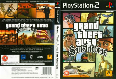 Grand Theft Auto San Andreas - Playstation 2 - Ultra Capas