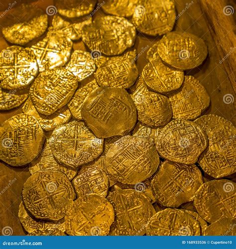 Gold Coins Stock Photo Image Of Coin Discovery Finance 168933536