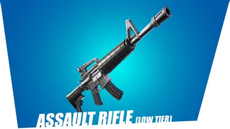 The Real Assault Rifles Of Fortnite Beginner Gunner