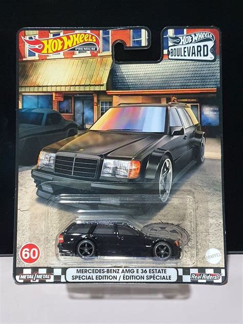Hot Wheels Boulevard Mercedes Benz AMG E36 ESTATE SPECIAL EDITION Hobbies Toys Toys Games