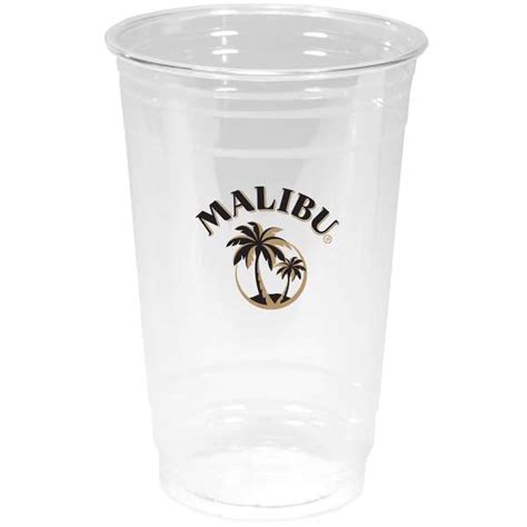 Clear Plastic Cup 20 Oz Deluxe