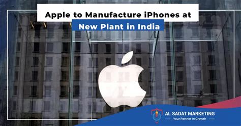 Apple To Manufacture Iphones At New Plant In India