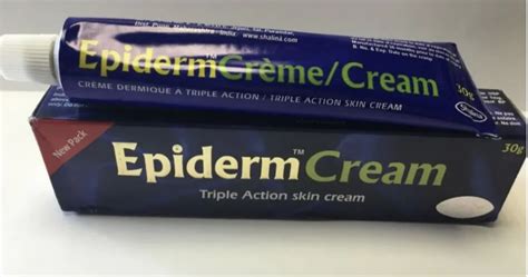 Epiderm Triple Action Tube Cream X 10 Tubes Skin Glow Haven