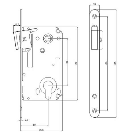 Как устроен замок межкомнатной двери?