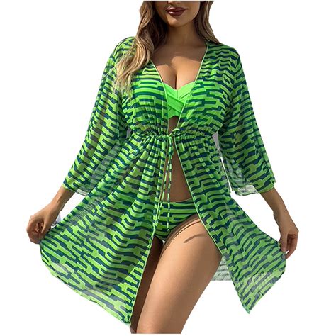 Summer Saving Clearance Kukoosong Womens Bathing Suit Piece Swimsuit Bikini Set Long Sleeve