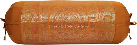 Stylo Culture Traditional Polydupion Cylindrical Tubular Bolster